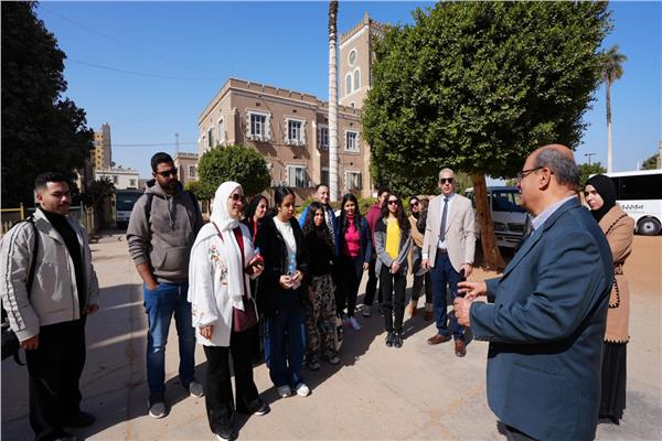 استقبال رحلة سياحية للتعريف بالمقومات التاريخية والدينية ومسار العائلة المقدسة