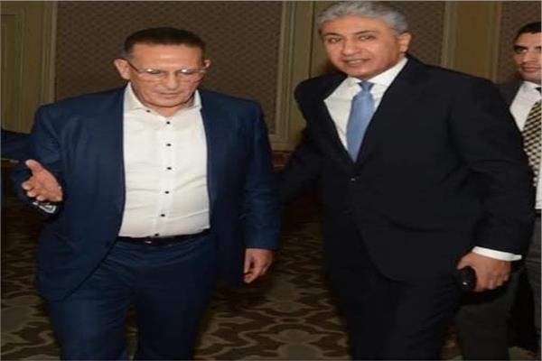 شريف فتحي وزير السياحة والآثار وحسام الشاعر