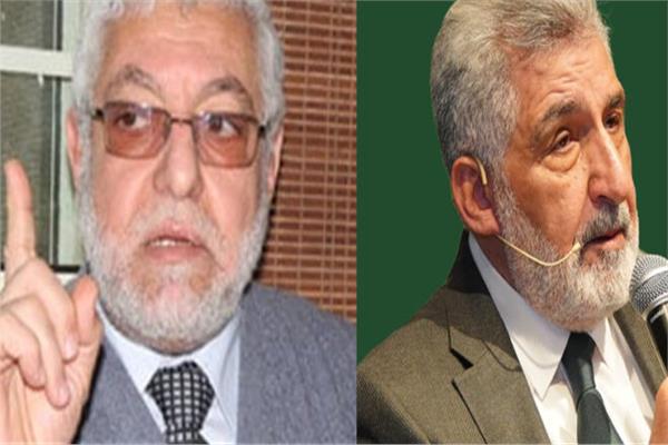 القياديان في الجماعة الإرهابية محمود حسين وصلاح عبد الحق
