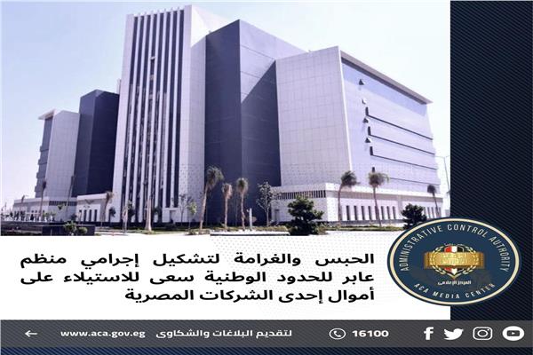 ضبط تشكيل إجرامي عابر للحدود سعى للاستيلاء على أموال شركة مصرية