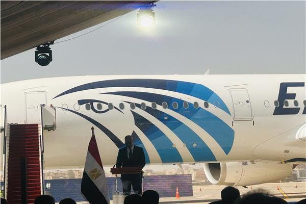 مصر للطيران تدشن عصر الأسطول الحديث بانضمام أول A350-900