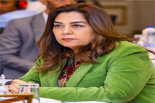 منال عوض وزيرة التنمية المحلية والبيئة