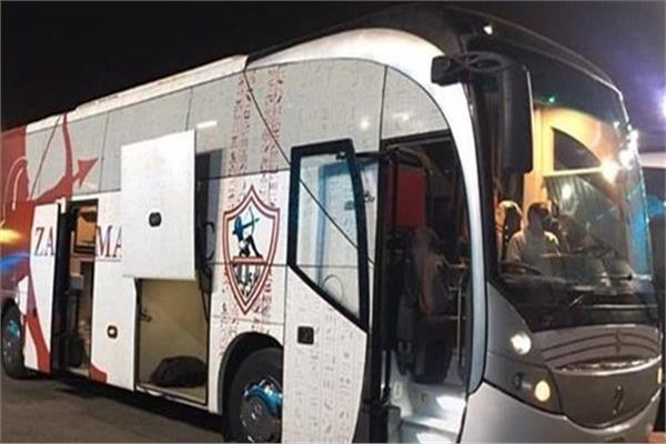 حافلة الفريق الأول لكرة القدم بنادي الزمالك