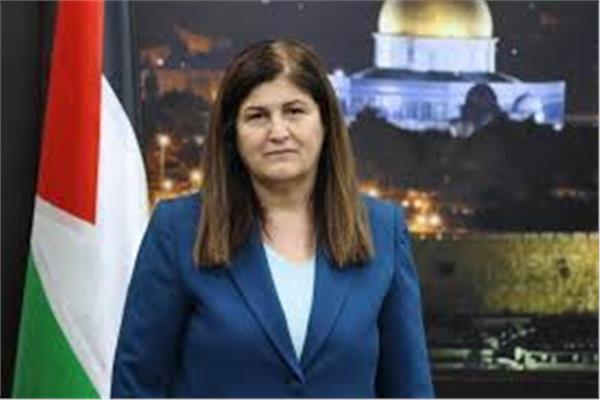 وزيرة الخارجية الفلسطينية فارسين شاهين