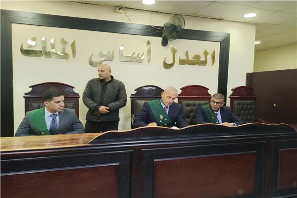 هيئة المحكمة برئاسة المستشار الدكتور سامح عبد الله
