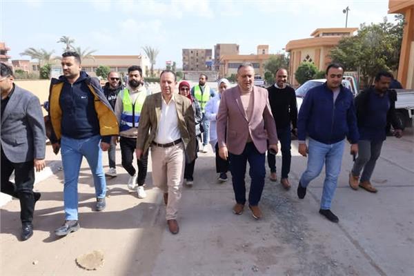 رئيس مياه الغربية يتفقد محطة كفر الزيات 