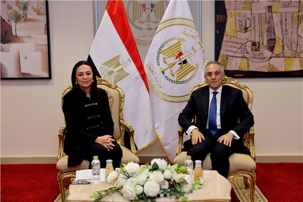 وزير العدل ووزيرة التضامن الاجتماعي