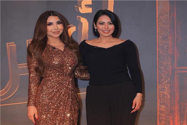  الفنانة لقاء الخميسي وأميرة بدر