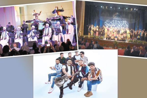 مسارحها «المكشوف، الصغير، معهد الموسيقى العربية، الجمهورية»