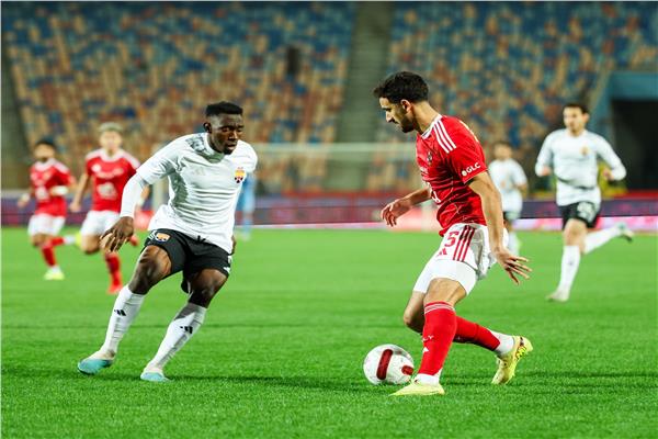 جانب من المباراة