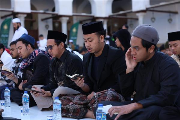 مائدة الإفطار الجماعي بالجامع الأزهر