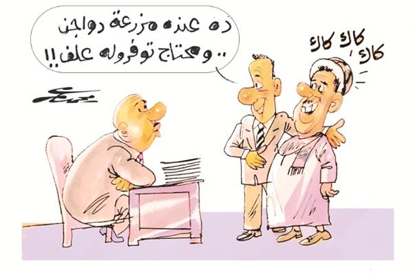 كاريكاتير محمد عمر