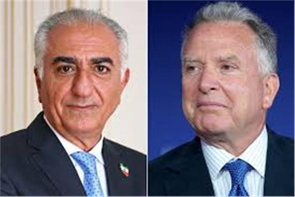 ويتكوف نجل شاه إيران، السابق رضا بهلوي