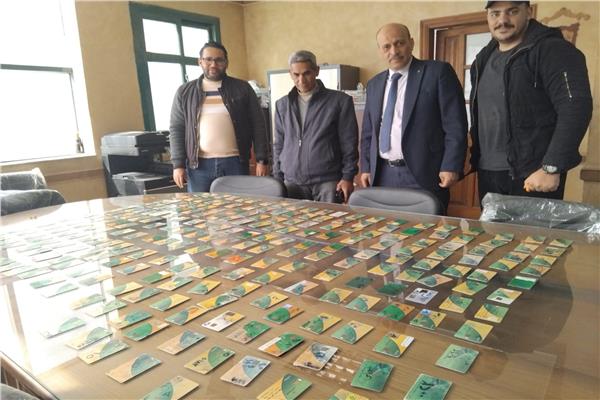 ضبط 250 بطاقة تموينية داخل مخابز كفرالزيات
