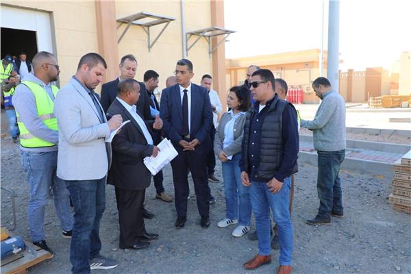 محافظ البحر الأحمر يتفقد المجزر الجديد