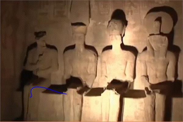 تعامد الشمس على معبد أبو سمبل