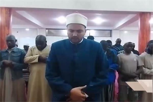 صلاة التراويح في زامبيا إمامة الشيخ يحيى السيد