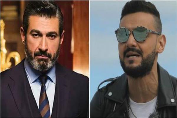 الفنانان ياسر جلال وشقيقه رامز جلال