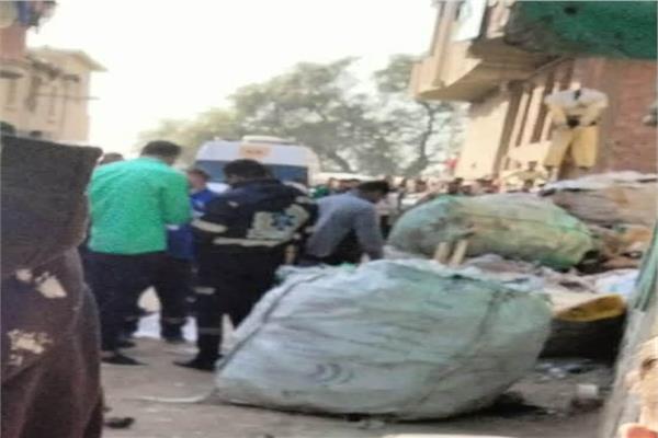 تشميع محل حوله صاحبة مخزن خردة بعد انفجار جسم غريب