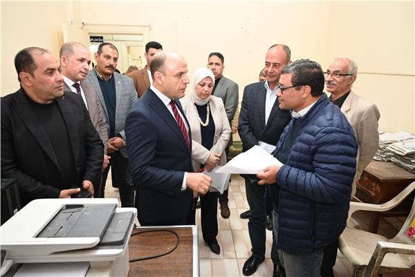 محافظ الغربية يتفقد مركز ومدينة المحلة 
