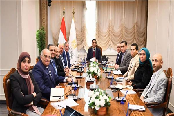 وزير الرياضة يلتقي بالمنظمة المصرية لمكافحة المنشطات