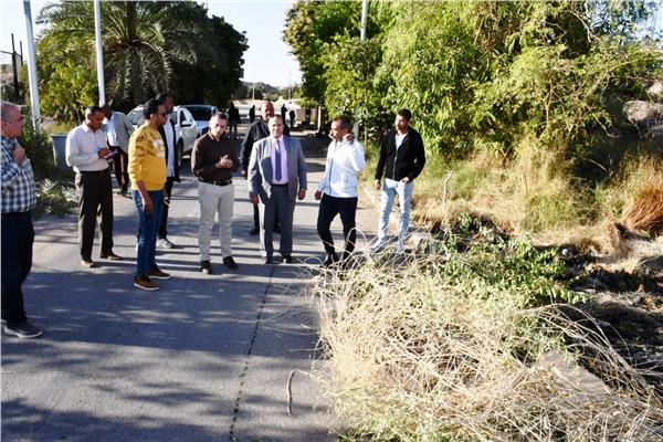البدء فى تنفيذ مشروع تطوير مداخل ومخارج معبد فيله