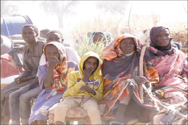 نازحون سودانيون