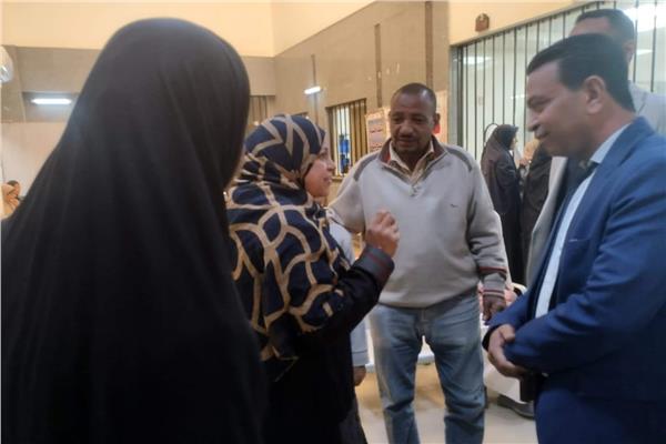جانب من الجولة الميدانية 