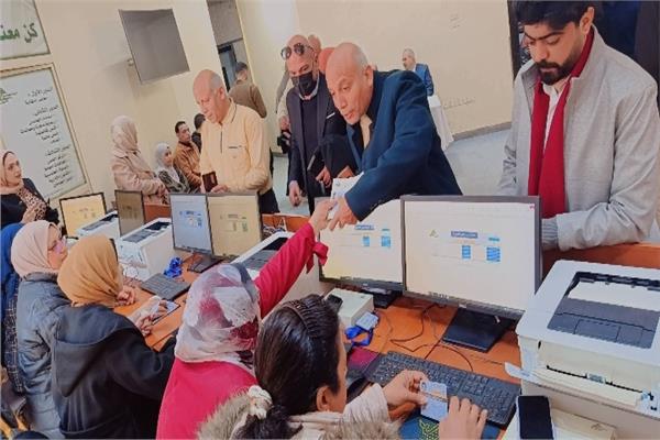 جانب من الجولة الميدانية 