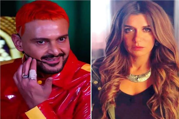  الفنانة غادة عادل ورامز جلال