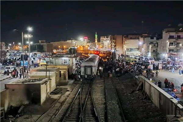 حادث قطار الأقصر
