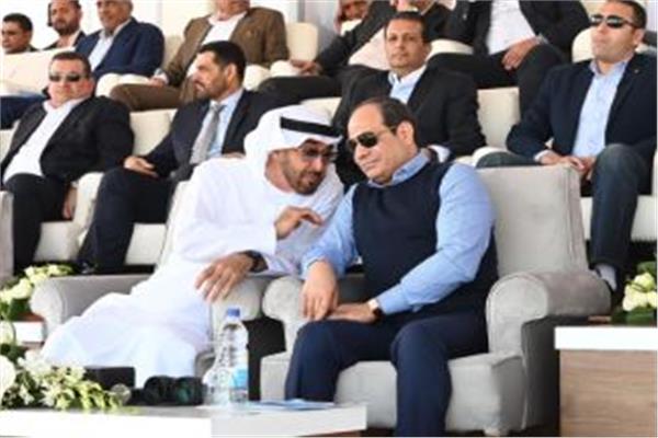 الرئيس السيسي والشيخ محمد بن زايد