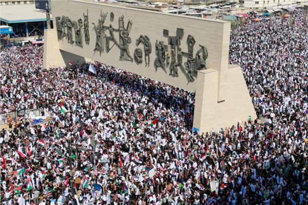 مواجهات بين متظاهرين والشرطة العراقية