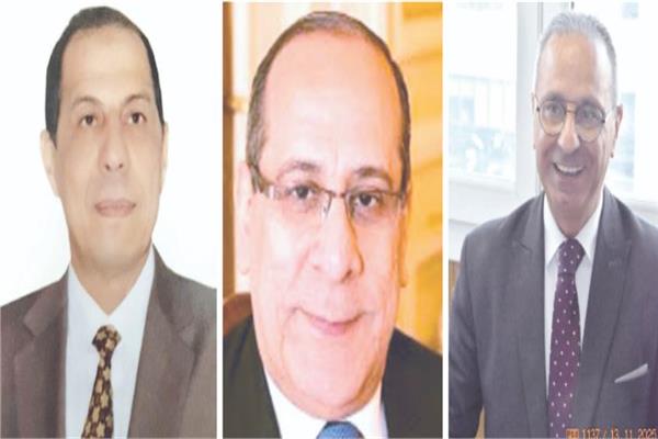 حسام الجراحى و علاء ناجى و صلاح فتحى