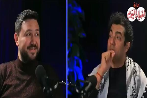 الكاتب الصحفي ياسر ربيع والفنان ميدو عادل