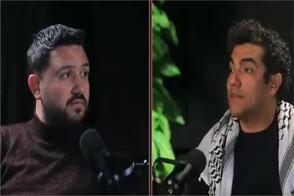 الكاتب الصحفي ياسر ربيع والفنان ميدو عادل
