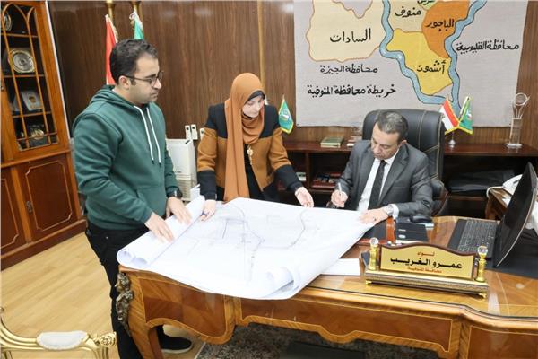  محافظ المنوفية يعتمد خرائط تحديث المخطط الاستراتيجي 