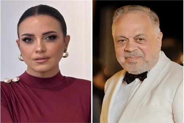أشرف زكي وريهام عبد الغفور