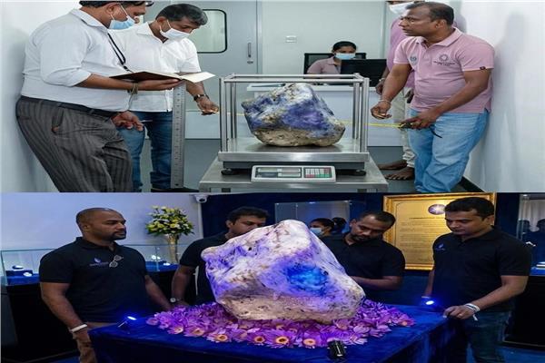 اكتشاف الياقوتة في مدينة راتنابورا السريلانكية