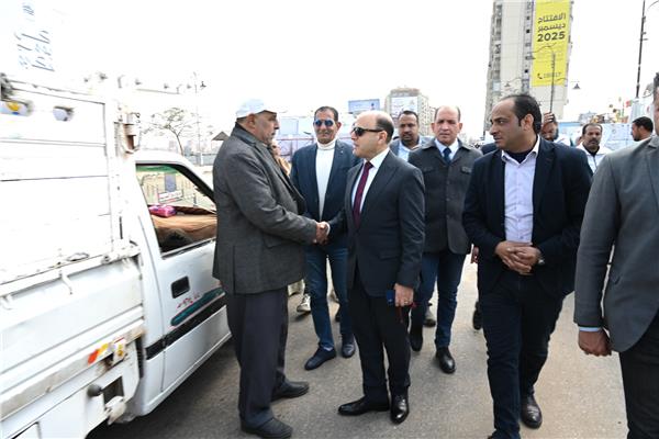 اللواء  علاء عبدالمعطي، محافظ الغربية خلال الجولة