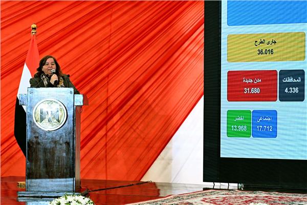 مي عبد الحميد: "سكن لكل المصريين" يبلغ نحو 120,186 وحدة سكنية بمدينة حدائق العاصمة