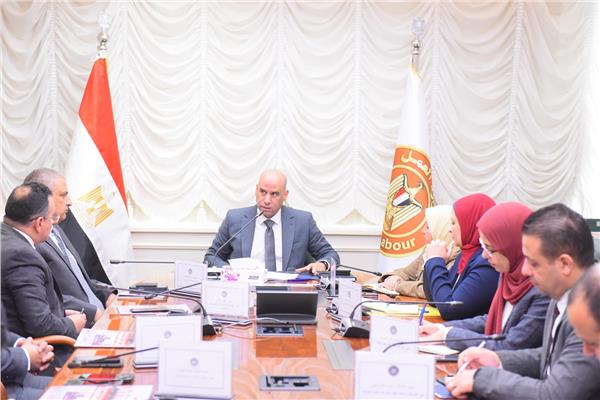 وزير العمل يبحث مع وفد ألماني