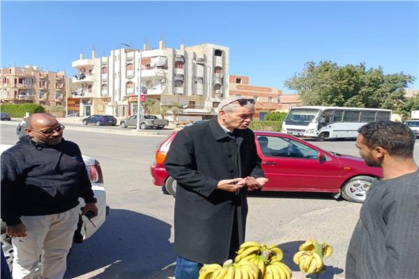 جولة ميدانية لرئيس مدينة رأس غارب 