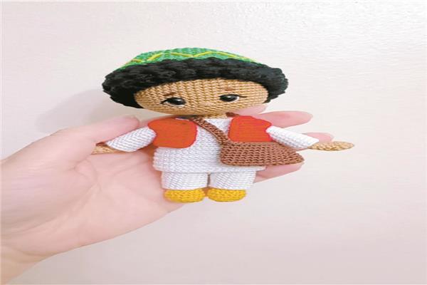 بكار وطمطم عرائس الكروشيه