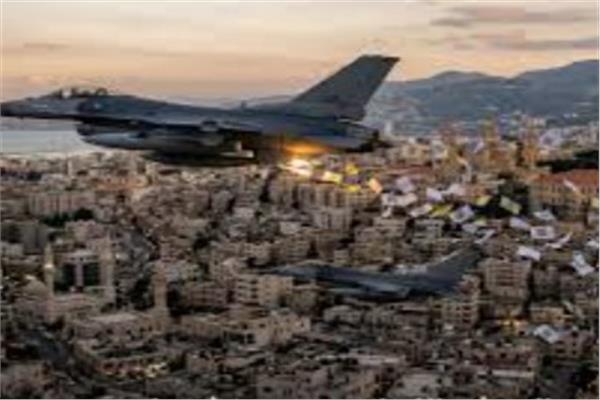 منشورات ألقتها طائرة إسرائيلية فوق بيروت