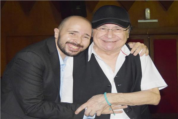 المخرج الشاب يوسف مراد منير ووالده