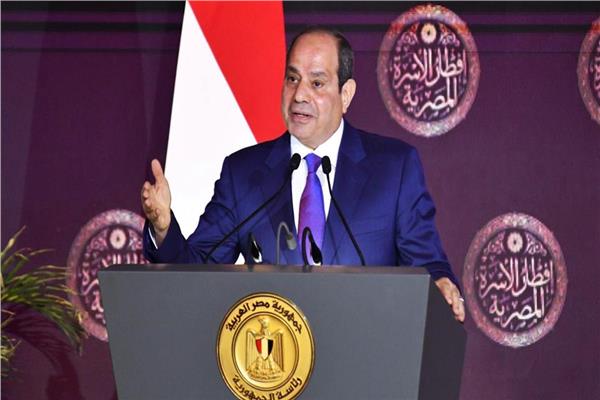  كلمة الرئيس عبد الفتاح السيسي خلال حفل إفطار الأسرة المصرية 