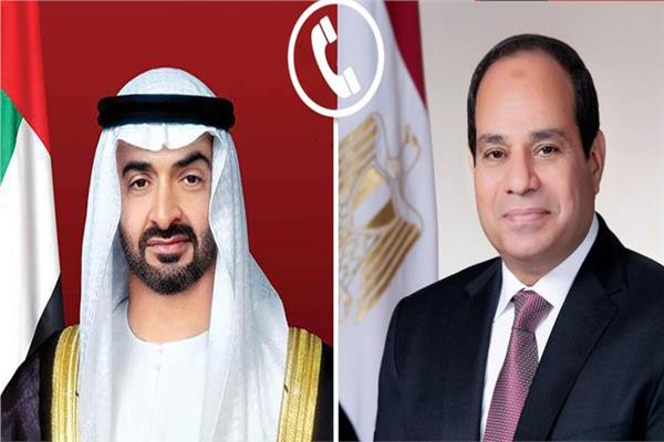 الرئيس عبد الفتاح السيسي - الشيخ محمد بن زايد آل نهيان