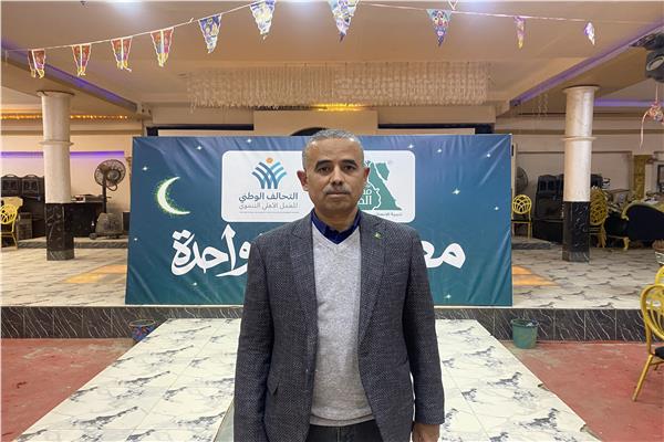 إبراهيم فرج مدير المكتب التنفيذي لمؤسسة مصر الخير يالمنيا