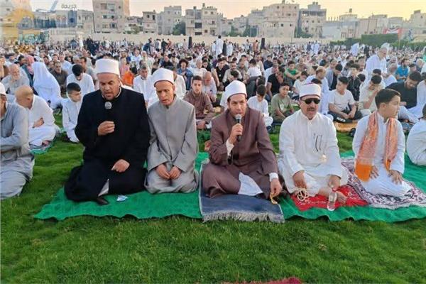 صلاة عيد الفطر المبارك بشمال سيناء